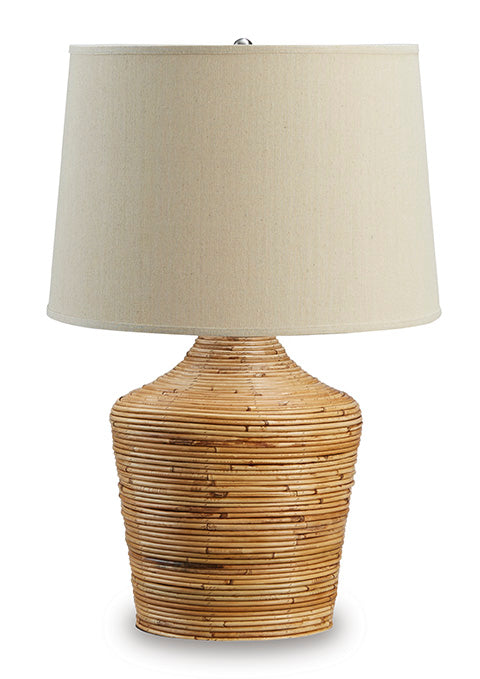 Rattan Table Lamp