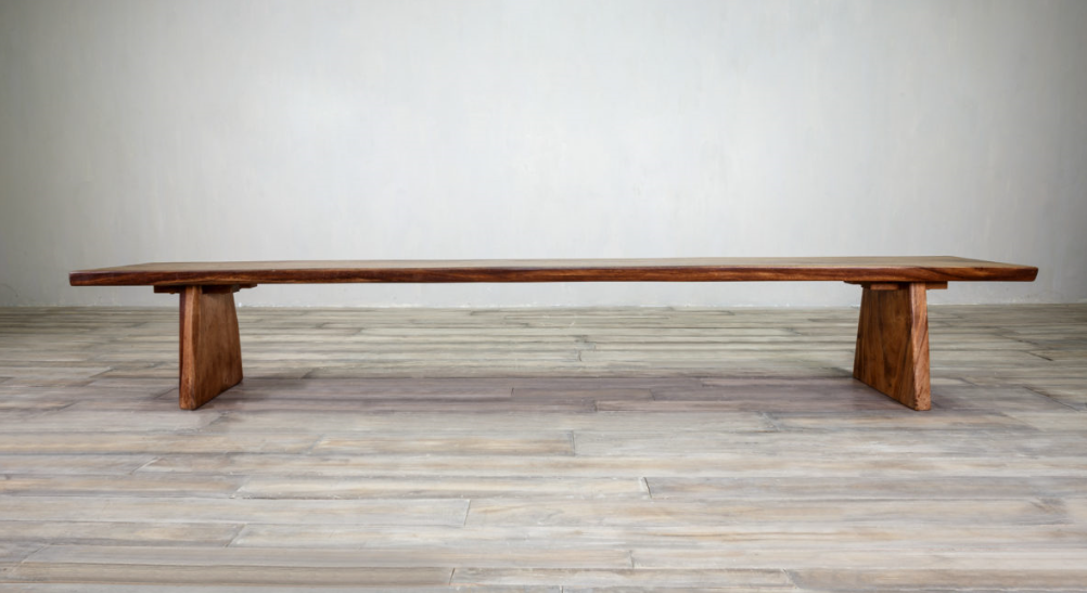 Live Edge Long Bench 2