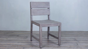 Milan Dining Side Chair Teak wood