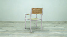 Load image into Gallery viewer, Avalon Arm Chair Stainless Steel - Large Slat