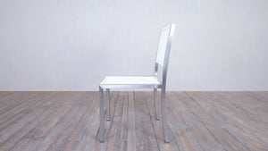 Avalon Side Chair Batyline Stainless Steel
