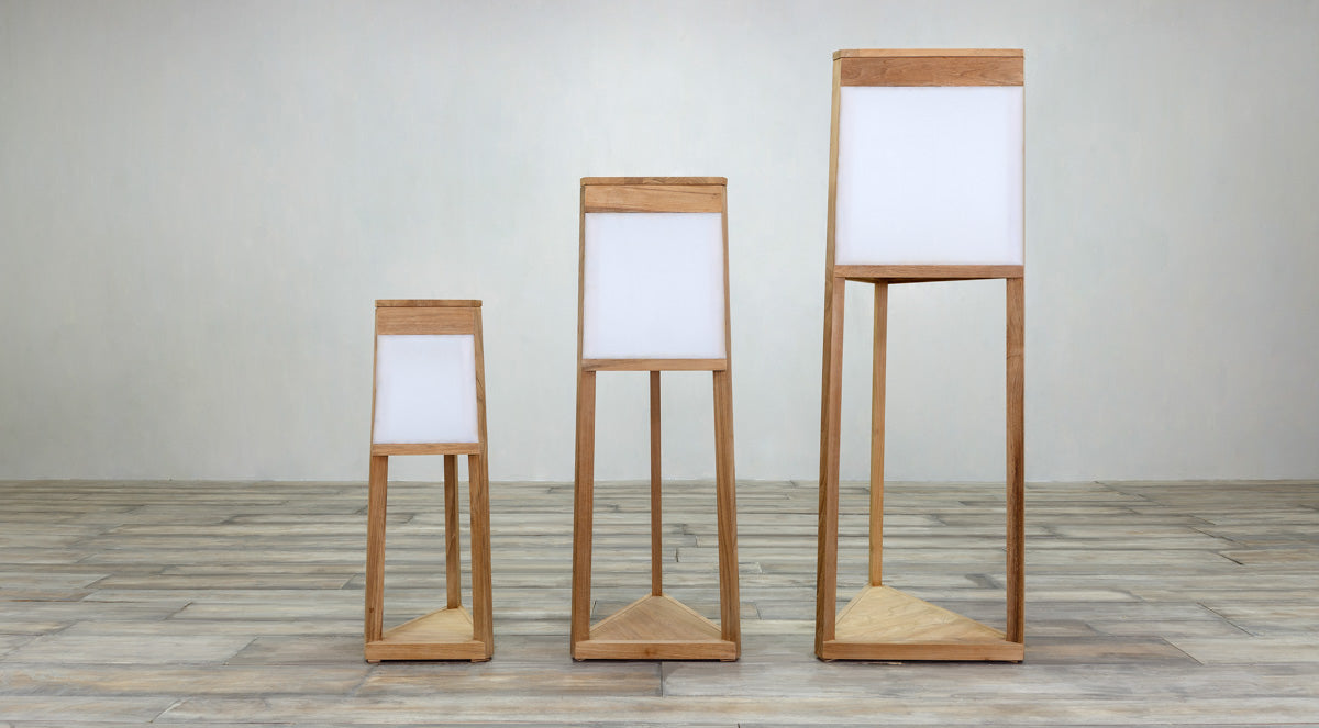 Sola Triangular Satnding Floor Lamp