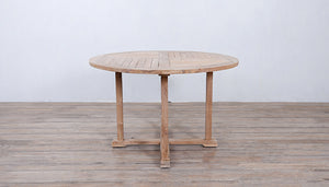 Round Teak Dining Table