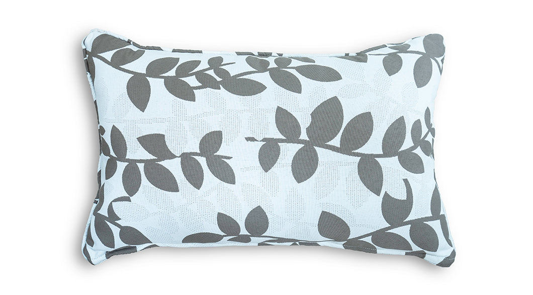 White Ground with Dark Brown color leaves - 13