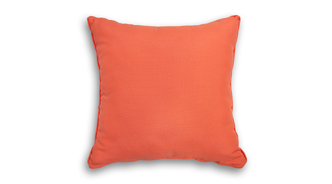 Orange Square Pillow 21
