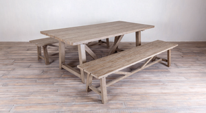 Rafter Rectangular Dining Table  - Outdoor
