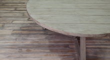 Load image into Gallery viewer, Rafter Teak Round Dining Table 60&quot; - Indoor