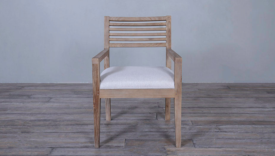 Rendevous Arm Chair Slat Back