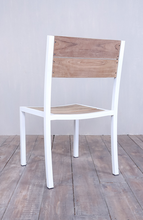 Load image into Gallery viewer, Avalon Side Chair White Powder Coated - Large Slat