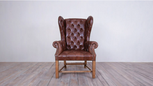 Load image into Gallery viewer, French Wing Chair