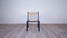 Load image into Gallery viewer, Avalon Small Slat Side Chair Black Ebony finish