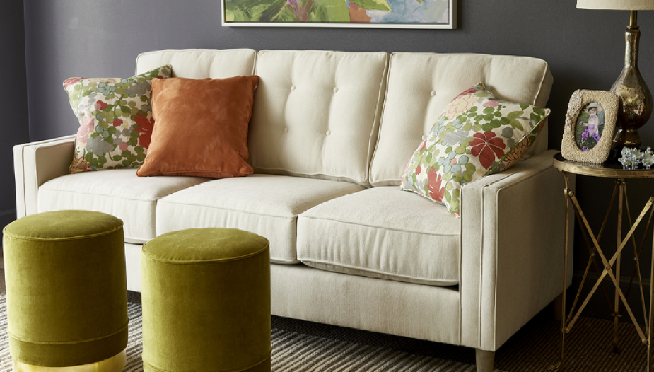 Louise Leather sofa - Norwalk