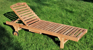 Sun Lounger with 3 different Positions